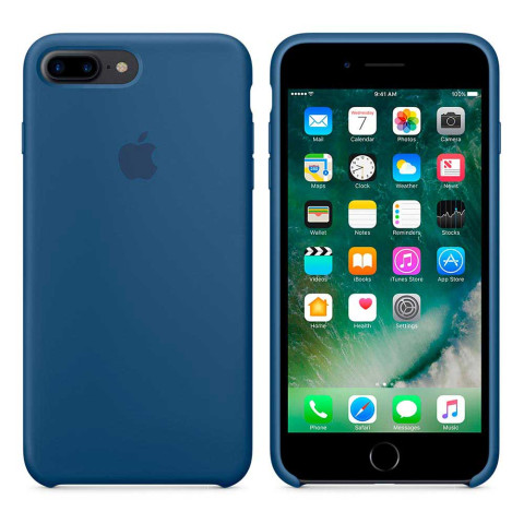 Чохол LUX Silicone Case для Iphone 8 Plus Ocean Blue